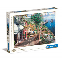 Puzzle carton 1000 piese Clementoni High quality - Vedere din Capri, 39257, 14+ ani