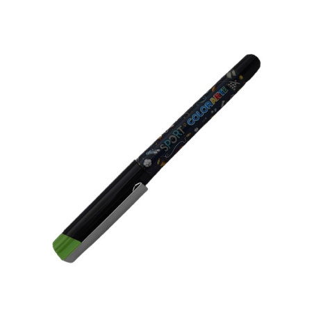 Roller Colorarte 2034BC, 0.7mm, clips metalic, model pentru baieti