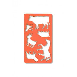 Sablon Koh-i-noor K749 054, 6 animale domestice, plastic