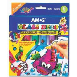 Set creatie Glass Deco AMOS 6 culori