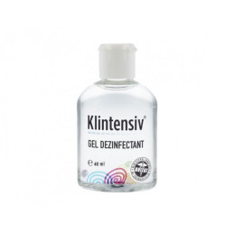 Dezinfectant gel maini Klintensiv Hidroalcoolic, 40ml, 85% ethanol, KAM92