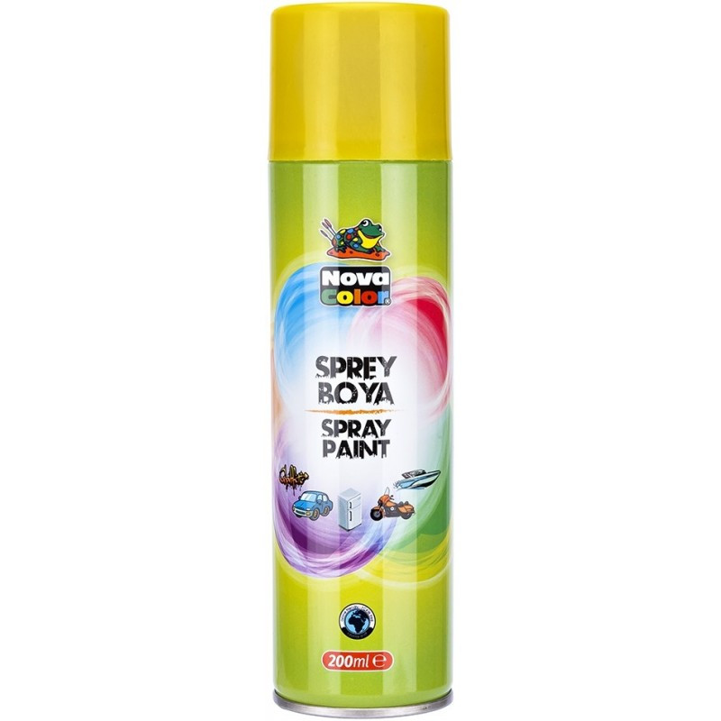 Spray Nova NC-800 vopsea galbena 200ml Spray Nova NC-800 vopsea galbena 200ml