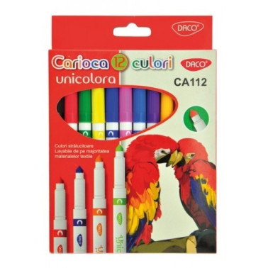 Carioca 12C varf conic Unicolora DACO