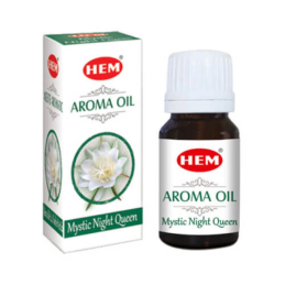 Ulei aromaterapie HEM Mystic Night Queen, sticla cu picurator, ulei esential regina noptii, 10ml
