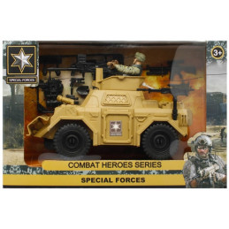 Masina militara MegaCreative 502168, 21cm, plastic, multicolor, 3+ ani