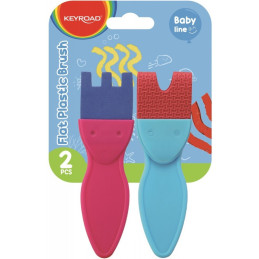Pensula Keyroad Baby line, pentru modelaj, set 2 buc, KR972315