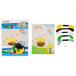 Set creativ de cusut Pui Craft with Fun
