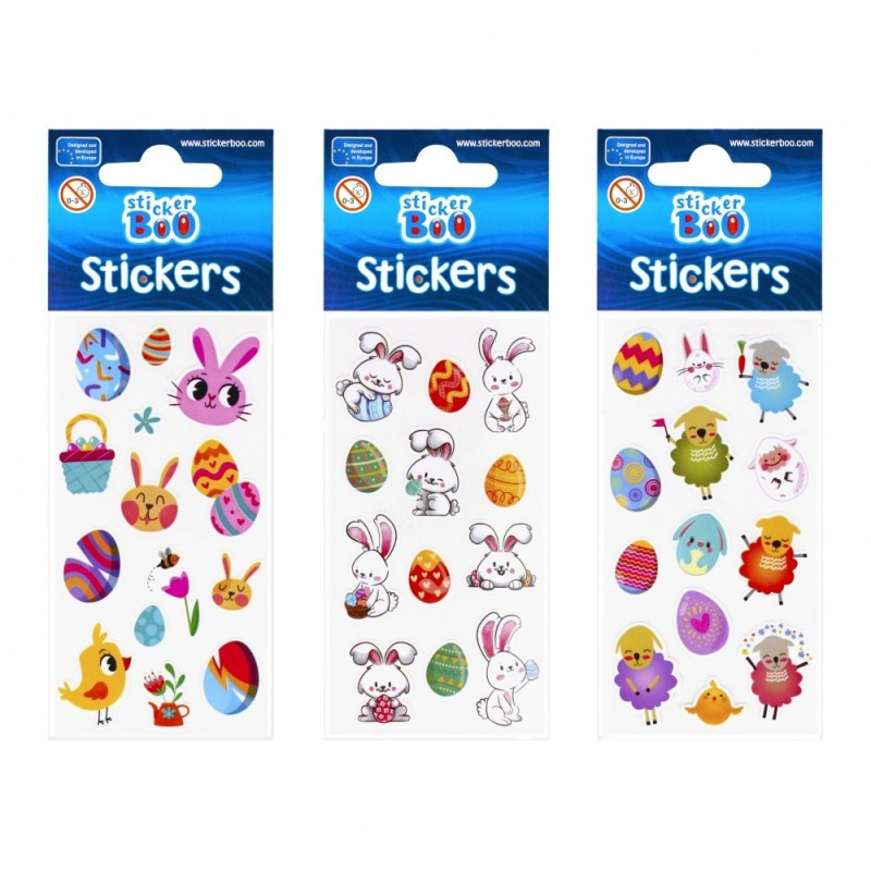 Abtibilduri - motive Paste, set 12-14 buc, Sticker Boo, 489557 Abtibilduri - motive Paste, set 12-14 buc, Sticker Boo, 489557