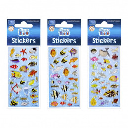 Abtibilduri - pesti, set 25 buc, Sticker Boo, 237287