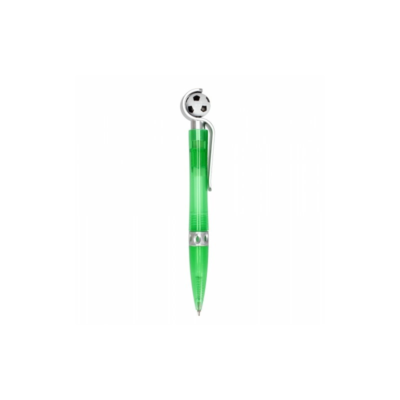Pix cu bila Starpak 252596, cu mecanism, corp diverse culori, model minge de fotbal Pix cu bila Starpak 252596, cu mecanism, corp diverse culori, model minge de fotbal