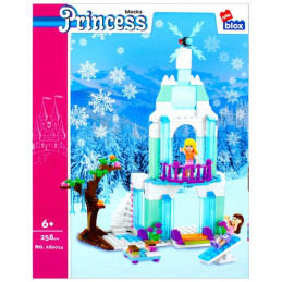 Set de constructie Alleblox Princess - castelul de gheata - AB6024 / 492791, 258 piese, 6+