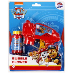 Jucarie pistol cu baloane din sapun + solutie Paw Patrol, plastic, 509221, 60ml