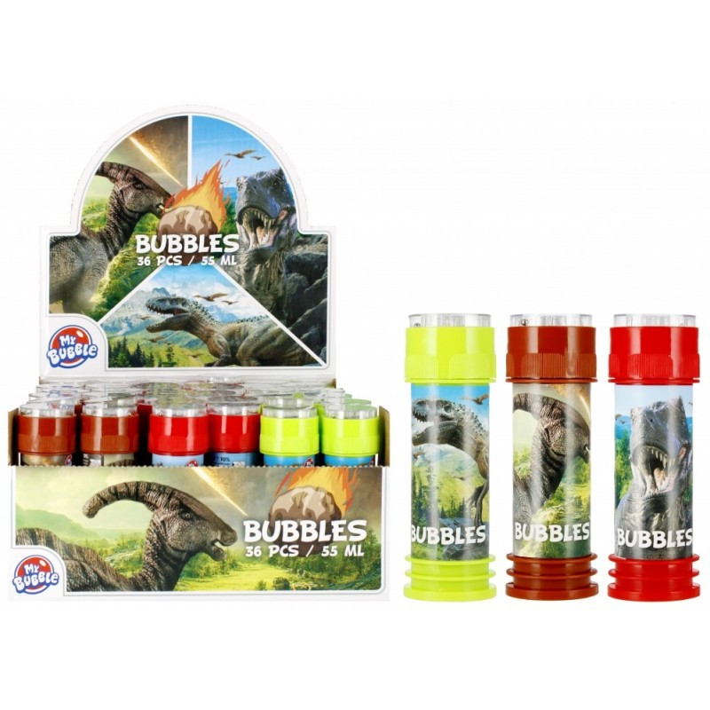 Jucarie solutie baloane sapun, My Bubble Dinosaur, recipient din plastic, 468173, 55ml Jucarie solutie baloane sapun, My Bubble Dinosaur, recipient din plastic, 468173, 55ml