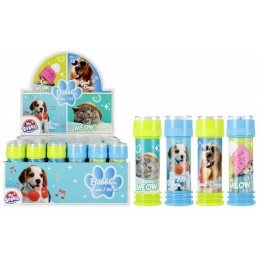 Jucarie solutie baloane sapun, catel/pisica, My Bubble Cute, recipient plastic, 509205, 55ml