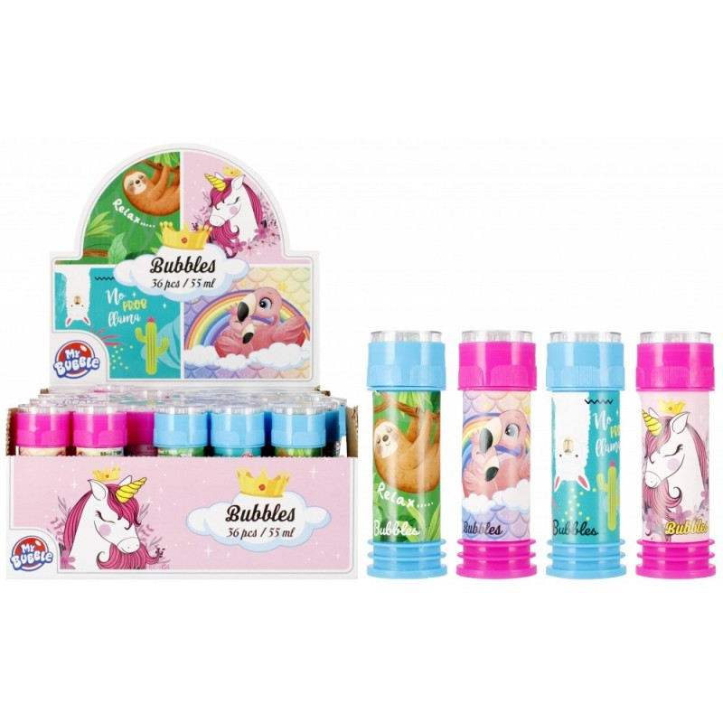 Jucarie solutie baloane sapun, My Bubble Unicorn, recipient din plastic, 509202, 55ml Jucarie solutie baloane sapun, My Bubble Unicorn, recipient din plastic, 509202, 55ml