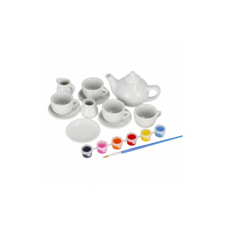kidsmagicstore.ro|Set de ceai - pentru pictat - ceramica, 14 piese, acurele si pensula incluse, MegaCreative 501294, 3+ ani49,50 lei44,55 leiMega CreativeNoutati5904335845266
