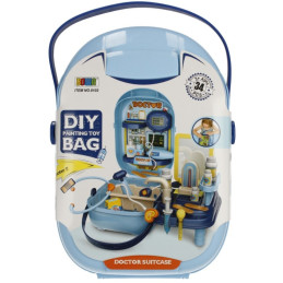 Set de doctor - gentuta cu accesorii - 34 de piese, MegaCreative 483182, 3+ ani