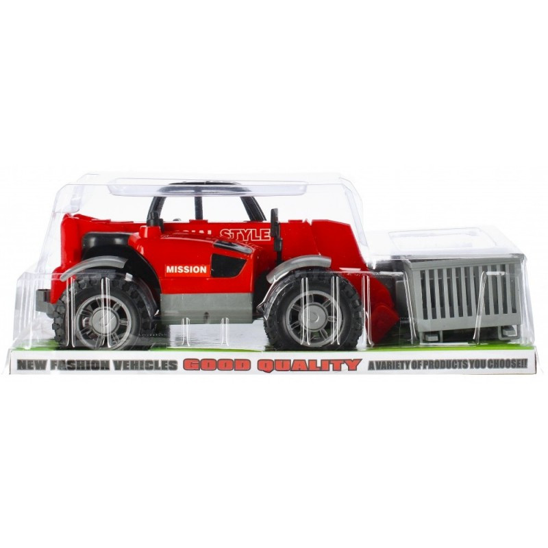 Utilaj agricol MegaCreative 500579, 26cm, plastic, rosu, 3+ ani Utilaj agricol MegaCreative 500579, 26cm, plastic, rosu, 3+ ani