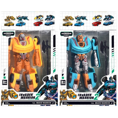 Masina 2in1 Transformer MegaCreative 502234, masina / robot, diverse modele, plastic, multicolor, 3+ ani