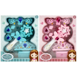 Set fashion - bagheta si bijuterii - 5 piese, diverse culori, MegaCreative 511359, 3+ ani