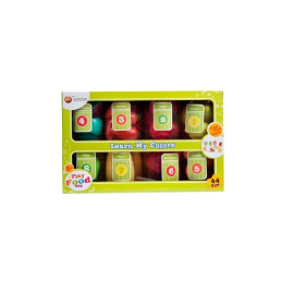 Set de bucatarie - legume si fructe educative - 44 de piese, MegaCreative 419425, 3+ ani
