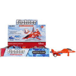Avion cu autopropulsie MegaCreative 482871, 15cm, plastic, diverse culori, 3+ ani