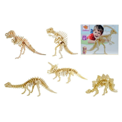 Joc puzzle lemn 3D dinozauri Eichhorn