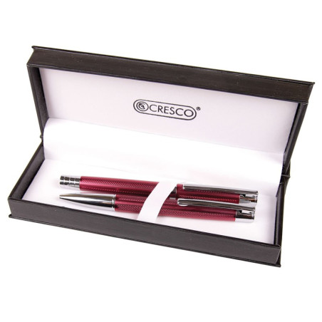 kidsmagicstore.ro|Set cadou stilou + pix Cresco Elegant E850054, corp metalic roz corai clips argintiu65,50 lei58,95 leiCRESCOFara stoc6422316064882
