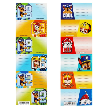 kidsmagicstore.ro|Etichete scolare STK PawPatrol 6/coala, set de 25 coli albastru/roz24,01 lei21,61 leiStarpakFara stoc5904335862331