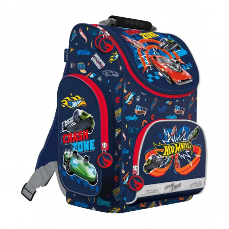 kidsmagicstore.ro|Ghiozdan St.Majewski Hot Wheels, 1 compartiment, 3 buzunare, albastru cu rosu, 642432285,58 lei257,02 leiSt.MajewskiFara stoc5903235642432