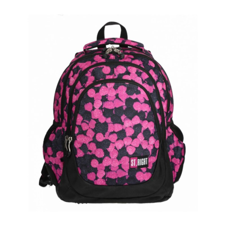 kidsmagicstore.ro|Ghiozdan St.Majewski St.Right Berries, 4 compartimente, 2 buzunare, roz cu negru, BP-06 / 622021152,46 lei137,21 leiSt.MajewskiNoutati5903235622021