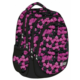 kidsmagicstore.ro|Ghiozdan St.Majewski St.Right Berries, 4 compartimente, 2 buzunare, roz cu negru, BP-06 / 622021152,46 lei137,21 leiSt.MajewskiNoutati5903235622021