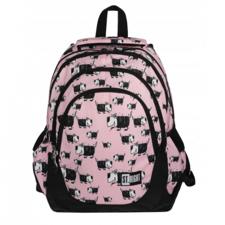 kidsmagicstore.ro|Ghiozdan St.Majewski St.Right Dogs, 4 compartimente, 2 buzunare, roz cu negru, BP-06 / 620690116,03 lei104,42 leiSt.MajewskiNoutati5903235620690