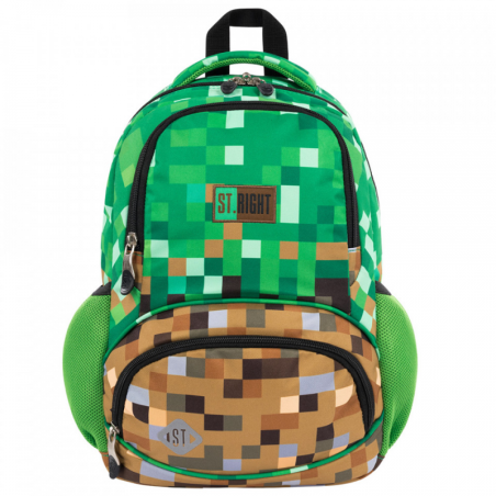 kidsmagicstore.ro|Ghiozdan St.Majewski St.Right PX, 1 compartiment, 4 buzunare, verde cu maro, BP71 / 653773150,80 lei135,72 leiSt.MajewskiFara stoc5903235653773