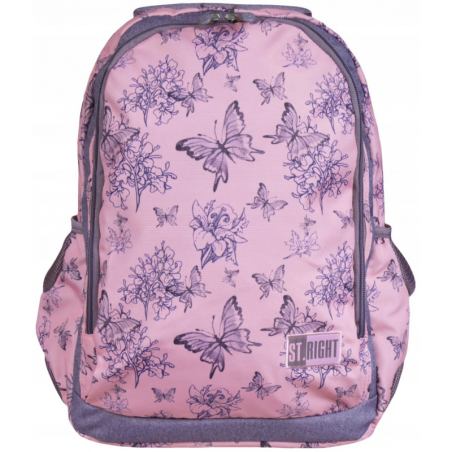 kidsmagicstore.ro|Ghiozdan St.Majewski St.Right Vintage Butterfly, 2 compartimente, 2 buzunare, roz pal, BP-47 / 622793116,03 lei104,42 leiSt.MajewskiFara stoc5903235622793