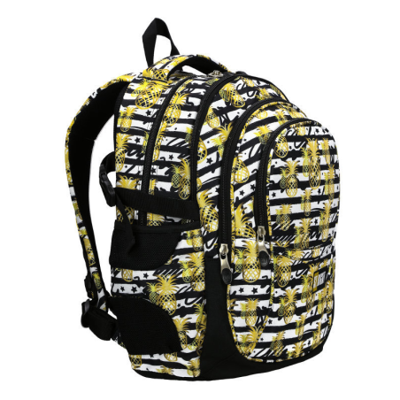 kidsmagicstore.ro|Ghiozdan St.Majewski St.Right Tropical Party Ananas, 4 compartimente, 2 buzunare, negru cu galben, BP-32 / 641190133,88 lei120,49 leiSt.MajewskiNoutati5903235641190
