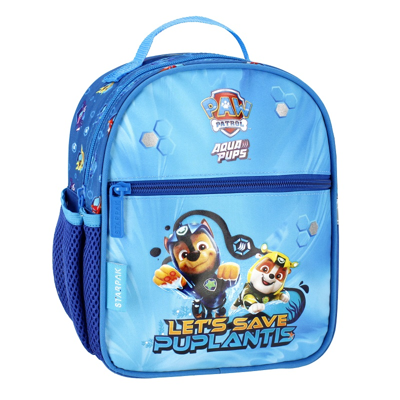 kidsmagicstore.ro|Ghiozdan Starpak Paw Patrol Aqua, gradinita, 1 compartiment, 2 buzunare, albastru, 50618684,14 lei75,73 leiStarpakNoutati5904335873009