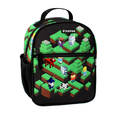 kidsmagicstore.ro|Ghiozdan Starpak Pixel Game, gradinita, 1 compartiment, 1 buzunar, negru cu verde, 50601977,49 lei69,74 leiStarpakFara stoc5904335872576