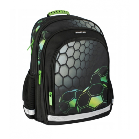 kidsmagicstore.ro|Ghiozdan Starpak Football, 3 compartimente, 2 buzunare, negru cu verde, 506122134,98 lei121,48 leiStarpakFara stoc5904335872682