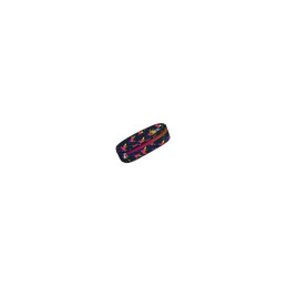 Penar neechipat St.Majewski St.Right Rainbow Birds, 1 fermoar, negru cu rosu, PC-01