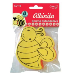 Accesorii craft - AD119 albinita spuma autoadeziva DACO