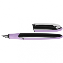 Stilou Online Air 20054/3D, penita iridium M, alimentare rezerve, grip ergonomic, corp plastic lila
