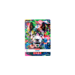 Caiet scolar A4 Herlitz X.Book Color Animals, 60 file, dictando, colturi rotunjite, 70g/mp, FSC, 9491960