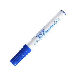 Marker tabla CNX AIHAO 74500, varf rotund, 0.8mm, albastru