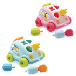 Masinuta de sortat forme Smoby Cotoons 12 M +