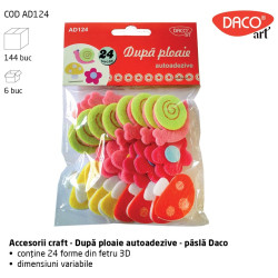 "Dupa ploaie" - Accesorii Craft pasla autoadeziva Daco Art AD124