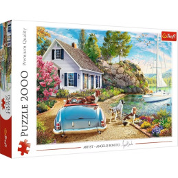 Puzzle carton 2000 piese Trefl Zona Exotica, 27124, 12+ ani