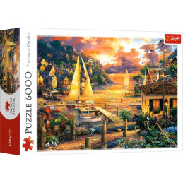 Puzzle carton 6000 piese Trefl, 65005, 16+ ani