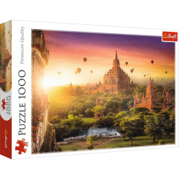 Puzzle carton 1000 piese Trefl Templul antic, Birmania, 10720, 12+ ani