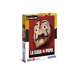 Puzzle carton 1000 piese Clementoni La Casa de Papel, 39533, 14+ ani